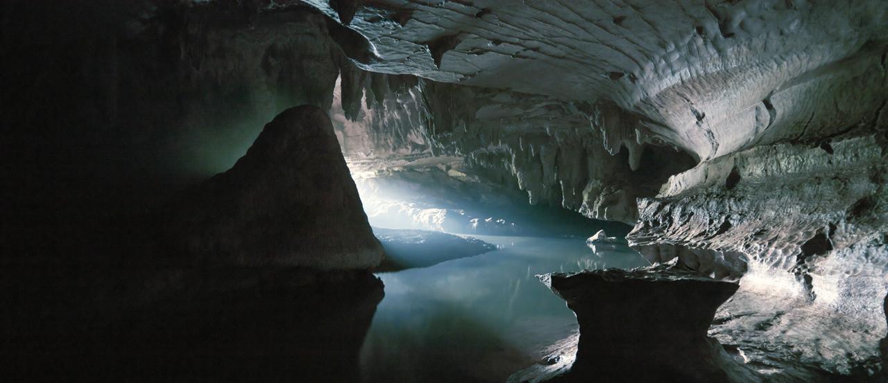新西兰图片，怀普洞穴由Mikael Kristenson通过Unsplash拍摄